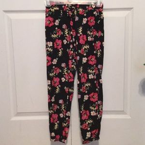 Flowers Faded Glory Joggers